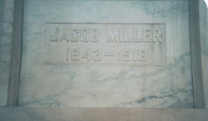 Jacob Miller (1843-1918), Zion Lutheran Mausoleum
