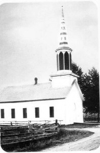 Zion Lutheran Church, Liberty Township, Mercer County, Ohio, Old Frame Church