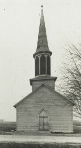 Zion Lutheran, Chattanooga. Frame church. (1860-1917)