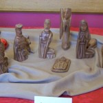 Mahogany Nativity from Haiti