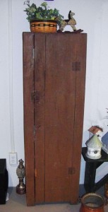 Cupboard that Carl Miller probably made.