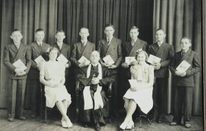 1940 Confirmation Class, Zion Lutheran, Chattanooga.