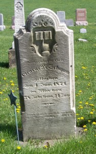 George M. Schumm, Zion Lutheran Cemetery, Schumm, Van Wert County, Ohio. (2012 photo by Karen)