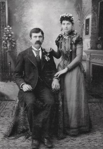 Henry Schinnerer & Louise Schumm, marriage 1 May 1892.  