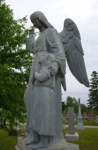 St. Joe Cemetery, Wapakoneta, Auglaize County, Ohio. (2013 photo by Karen)