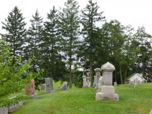 Cemetery, Baltic, Ohio. (2014 photo by Karen)