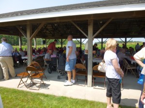 Nearly 225 attended the 2014 Schumm Reunion. (2014 photo by Karen)