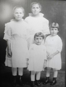 Emma, Marie, Kate, and Velma Schumm.
