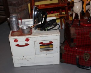 Toy electric stove.