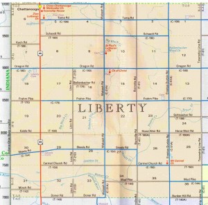 zip code for liberty township ohio