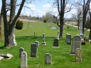 Old St. John's Cemetery, Pusheta Rd, Auglaize County, Ohio. (2015 photo by Karen)