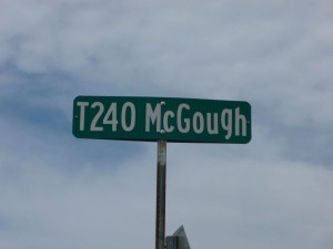 McGough Road, south of Willshire, in Mercer County, Ohio. (2015 photo by Karen)