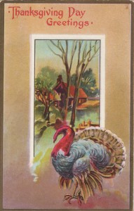 Thanksgiving Postcard, c1910
