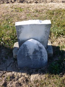 John Hiller, Kessler Cemetery, Mercer County, Ohio. (2015 photo by Karen)