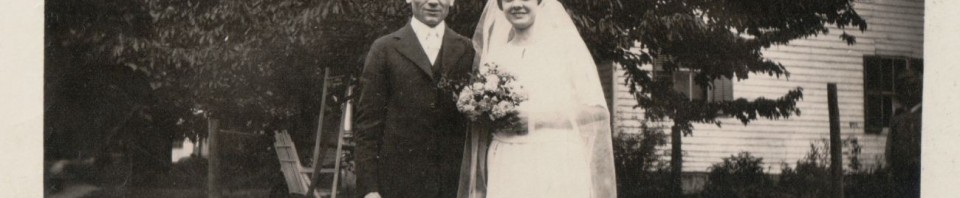 Mr. & Mrs. Herman Schumm, 1922.