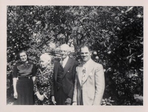 Freida, Barbara, George M, and Fred Weck.