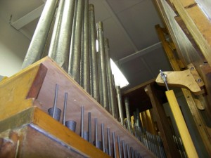 Zion's organ chamber. (2007 photo by Karen)
