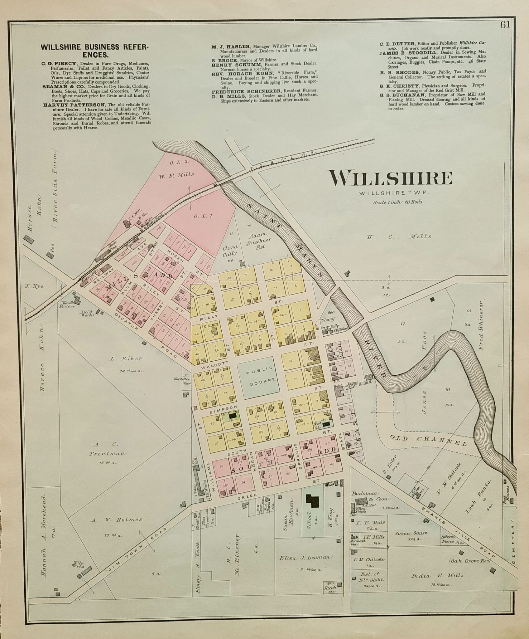 Postmasters in the Hamlet of Willshire Karen’s Chatt