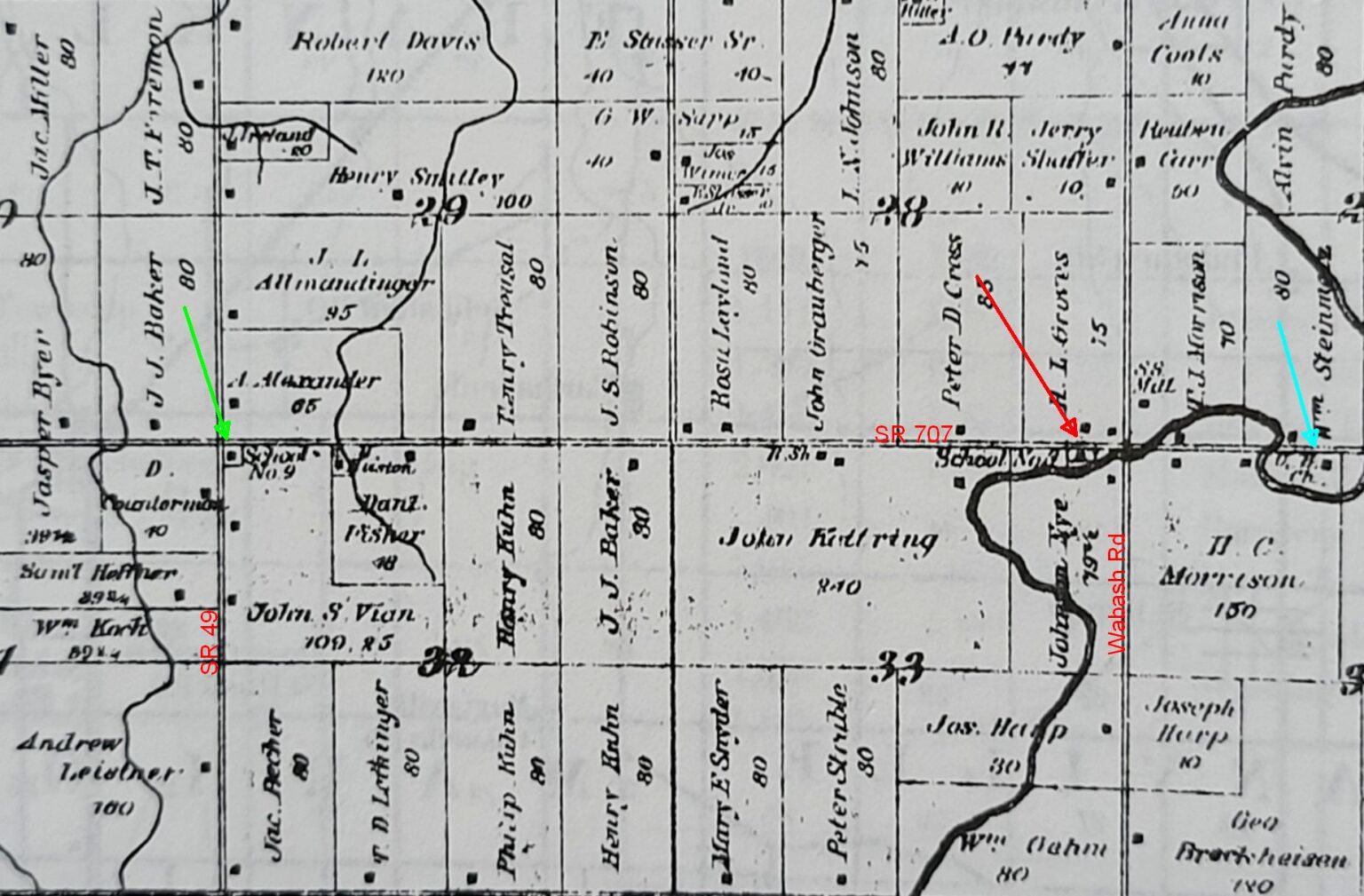 Grove School No.8, Black Creek Township Karen’s Chatt