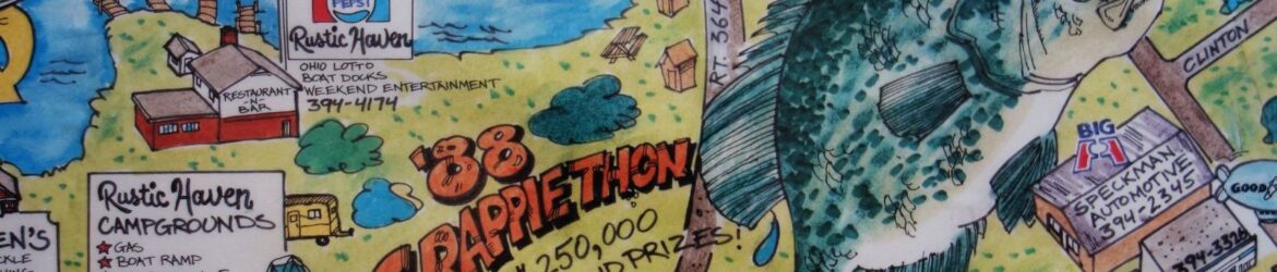 1988 Grand Lake Crappiethon Poster