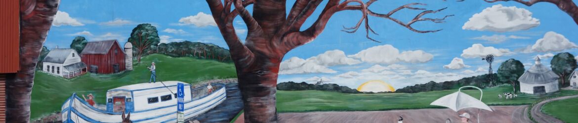 Paulding, Ohio, mural. (2025 photo by Karen)